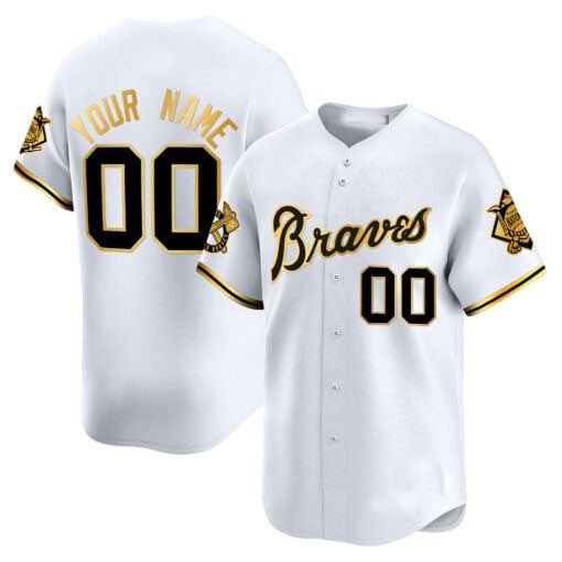 Custom A.Braves Peaches n¡¯ Cream Vapor Premier Limited Baseball Jerseys