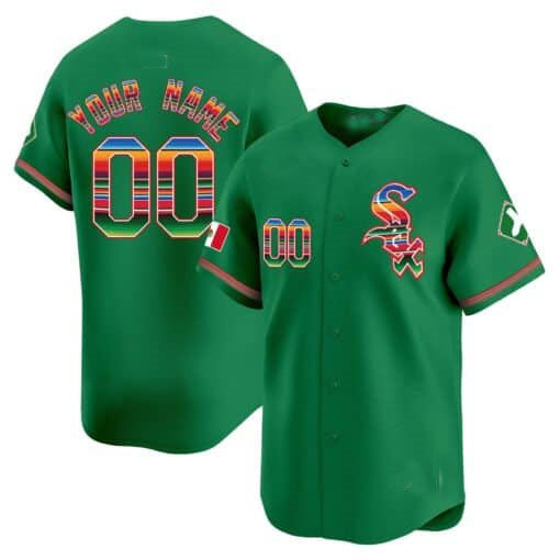 Custom C.White Sox Mexico Vapor Premier Limited V2 Stitched Baseball Jerseys