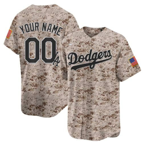 Custom LA.Dodgers USMC Alternate Vapor Premier Limited Baseball Jerseys