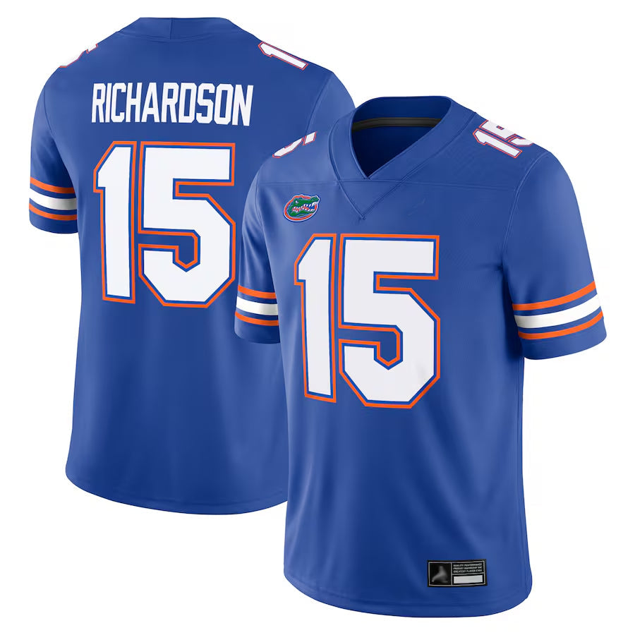 #15 Anthony Richardson Player Royal Florida Gators Home Game College Jerseys