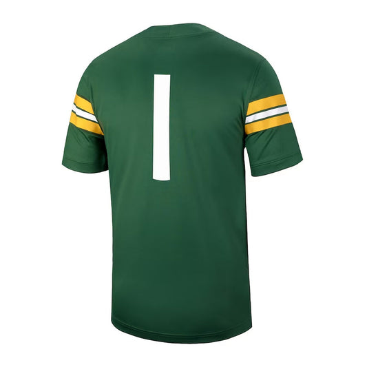 B.Bears #1 Player Untouchable Football Jersey ¨C Green Stitched American College Jerseys