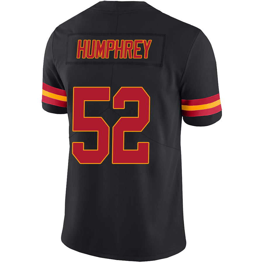 KC.Chiefs #52 Creed Humphrey Black Vapor F.U.S.E. Limited Football Jerseys