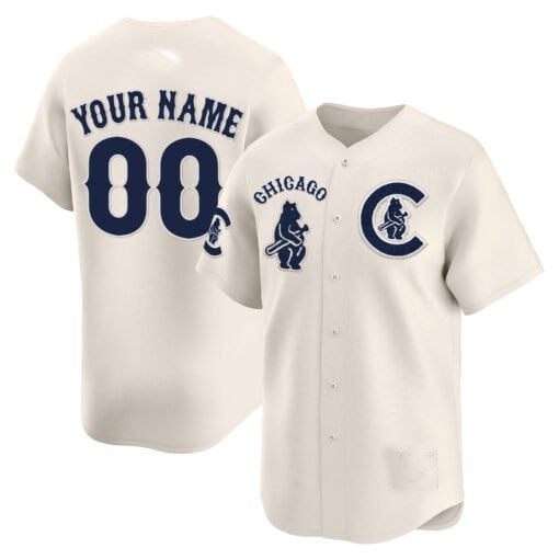 Custom C.Cubs Special Vapor Premier Limited V2 Baseball Jerseys