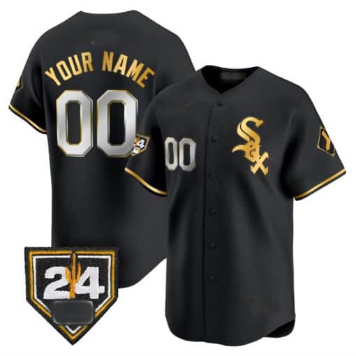 Custom C.White Sox Spring Training Patch Vapor Premier Limited Stitched Baseball Jerseys