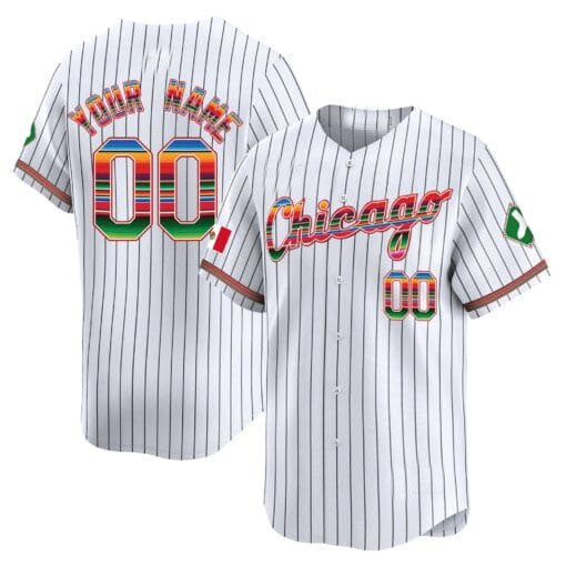 Custom C.White Sox Mexico Vapor Premier Limited V3 Stitched Baseball Jerseys