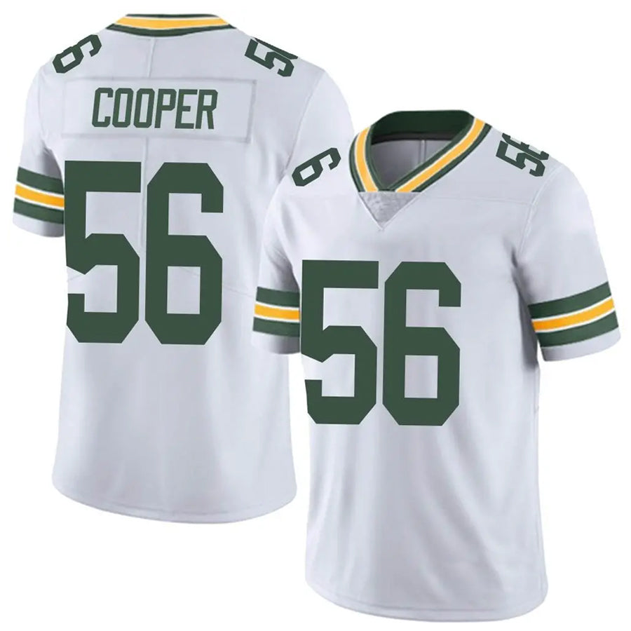 GB.Packers #56 Edgerrin Cooper Player Limited White Vapor Untouchable Football Jerseys