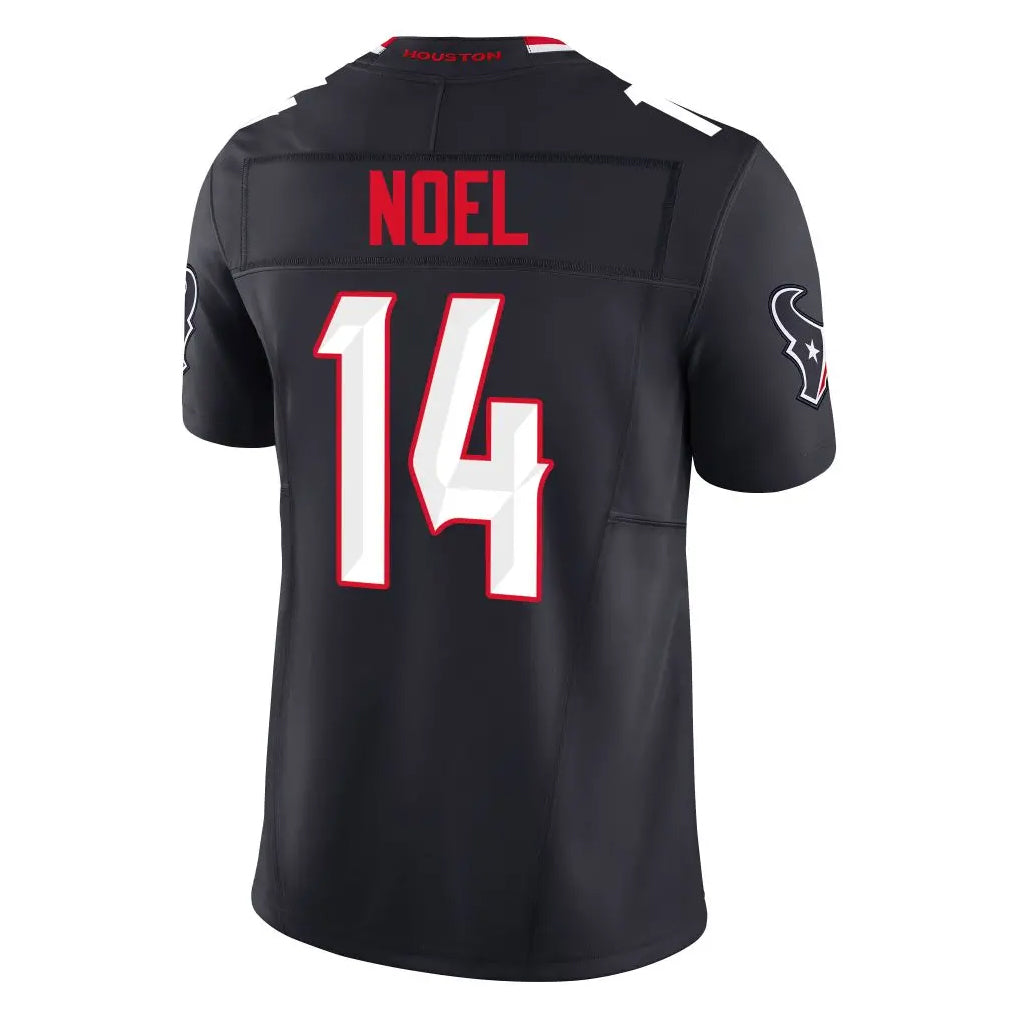 H.Texans #14 Jaylin Noel Player Navy Vapor F.U.S.E. Limited Football Jerseys