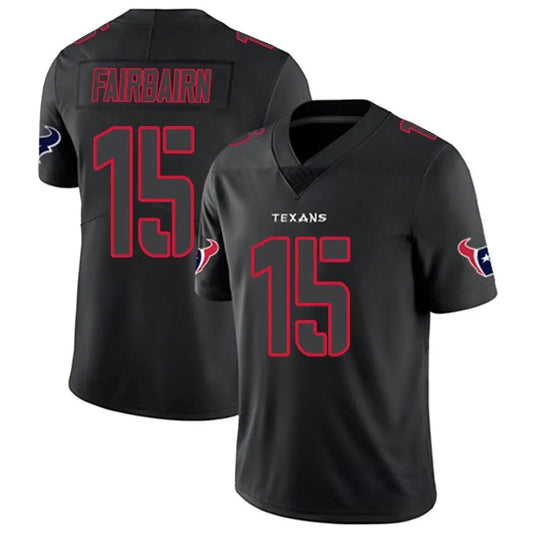 H.Texans #15 Ka'imi Fairbairn Player Limited Black Impact Football Jerseys