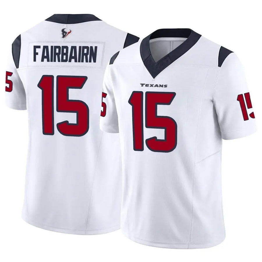 H.Texans #15 Ka'imi Fairbairn Player White Vapor F.U.S.E. Limited Football Jerseys