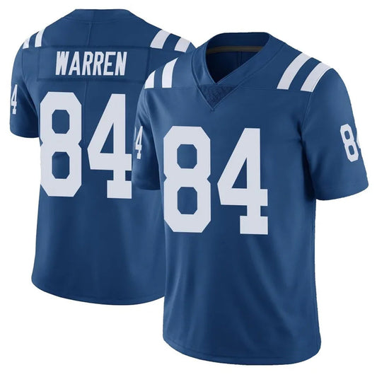 IN.Colts #84 Tyler Warren Player Royal Vapor Limited Football Jerseys