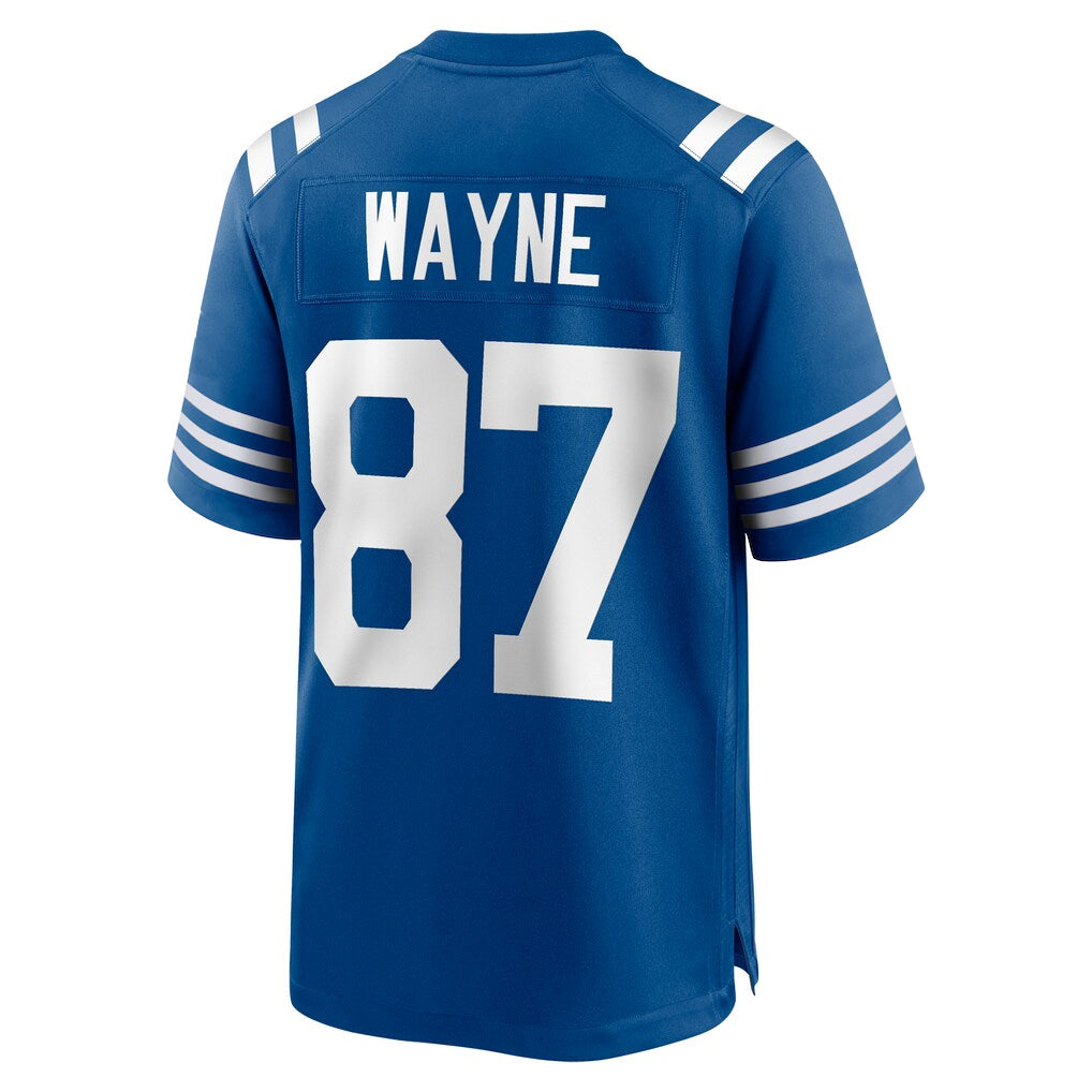IN.Colts #87 Reggie Wayne Player Royal Alternate Game Football Jerseys