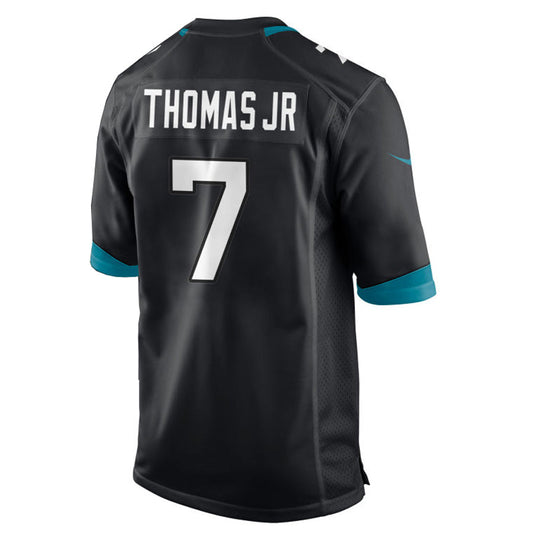 J.Jaguars #7 Brian Thomas Jr Player Black Home Game Football Jerseys