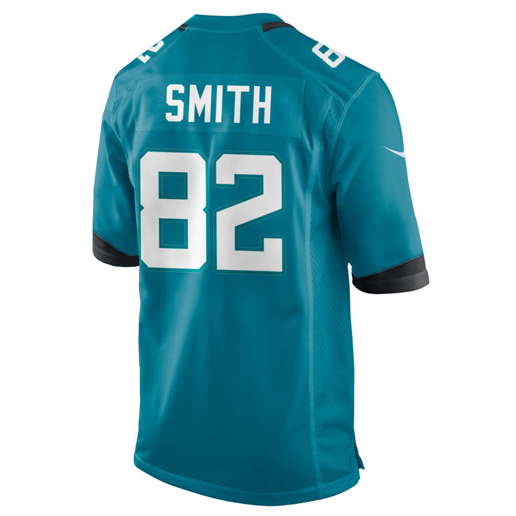 J.Jaguars #82 Jimmy Smith Player Teal Home Game Football Jerseys