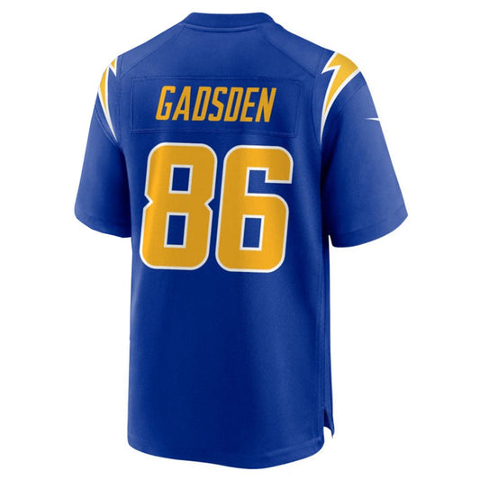 LA.Chargers #86 Oronde Gadsden Player Royal Home Game Football Jerseys