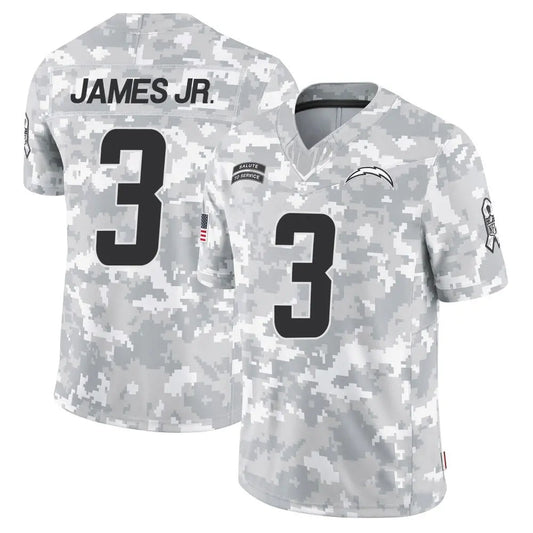 H.Texans #3 Tank Dell Player Arctic Camo Salute to Service Limited Football Jerseys