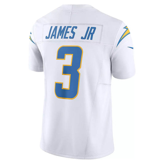 LA.Chargers Derwin James Jr. Player White Vapor F.U.S.E. Limited Football Jerseys