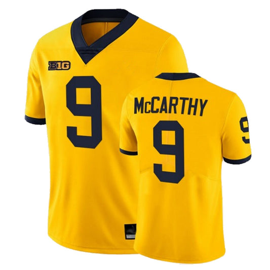 Michigan Wolverines College Football Maize J.J. McCarthy #9 Player Limited Jerseys