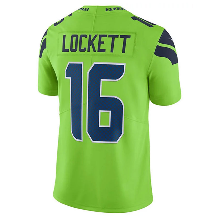 S.Seahawks #16 Tyler Lockett Player Green Vapor F.U.S.E. Limited Football Jerseys