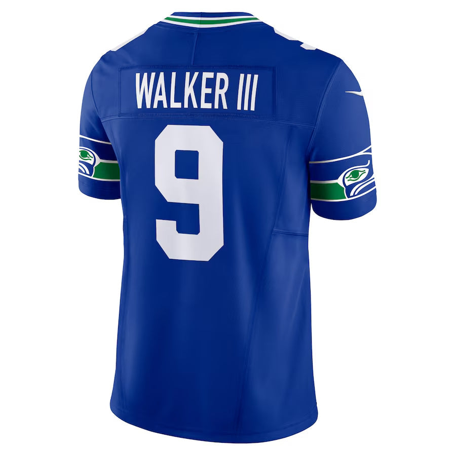 S.Seahawks #9 Kenneth Walker III Player Royal Vapor F.U.S.E. Limited Football Jerseys£¨¸±±¾£©